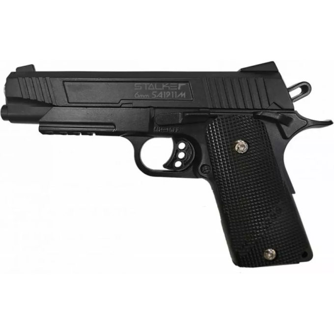 Пистолет STALKER SA1911M Spring 6 мм (аналог Colt1911 Rail) SA-130711911M